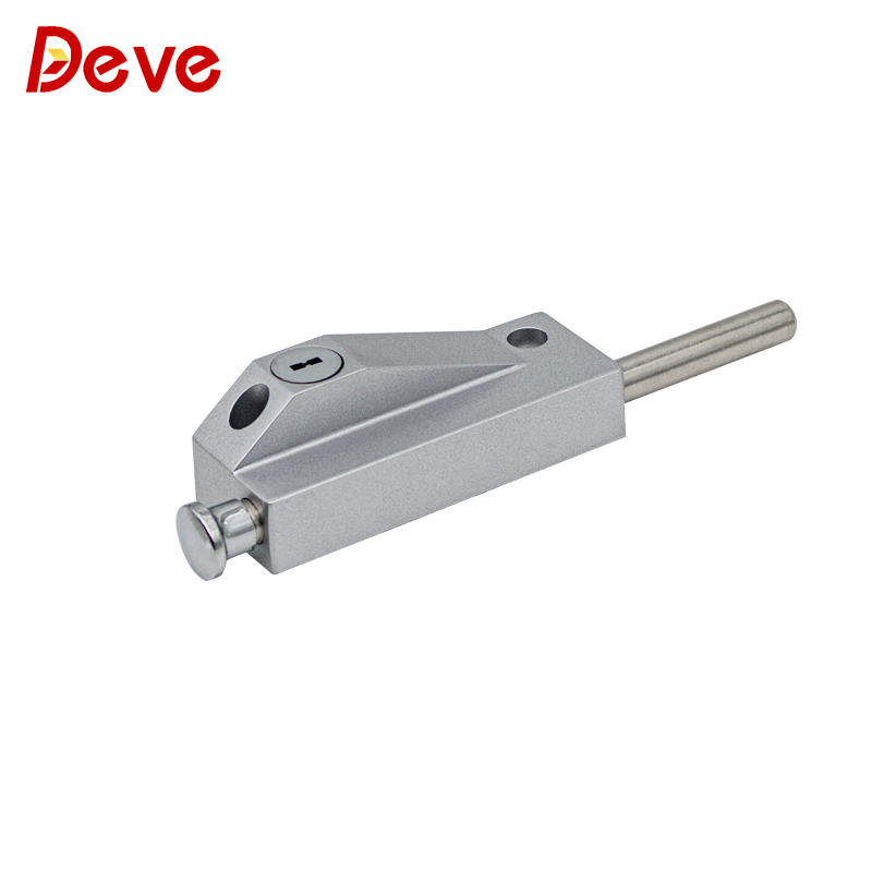 Wooden Door Floor Lock Spring Bolt Lock For Window Glass Patio Door Auxiliary Security Lock