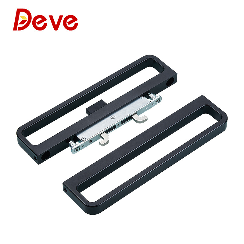 Aluminum Door Kitchen Cabinet Folding Frameless Glass Lock Indoor Slim Profile Aluminum Door