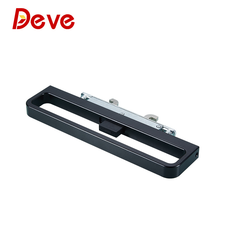 Aluminum Door Kitchen Cabinet Folding Frameless Glass Lock Indoor Slim Profile Aluminum Door