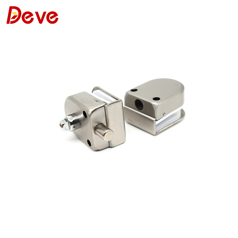 Button Control Switch Latch  Shower Door Lock  Glass Door Lock