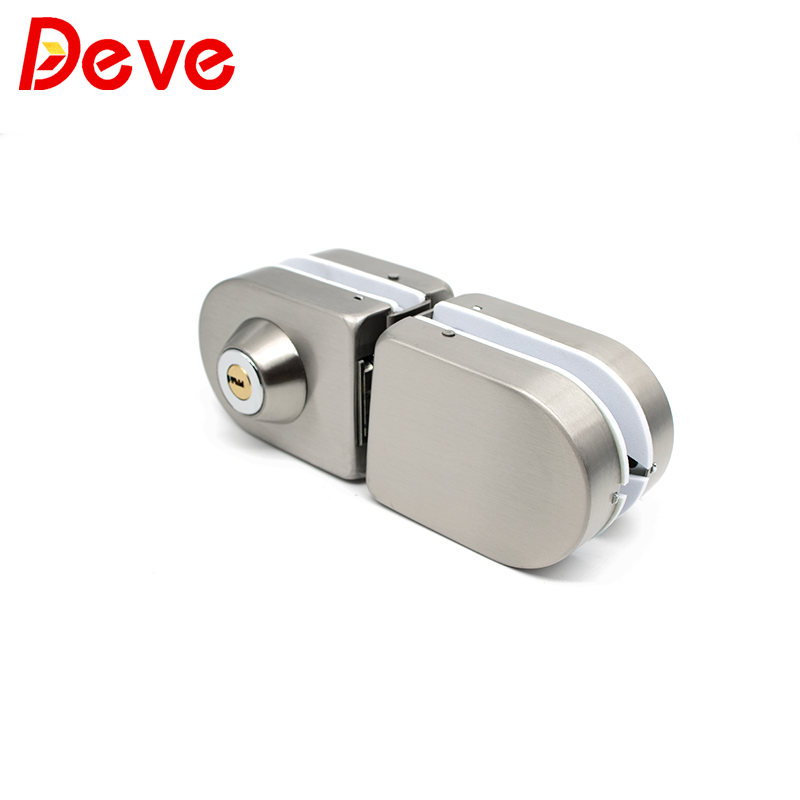 Best Selling Glass Door Lock Double Thicken tongue Hook Center Glass Door Lock