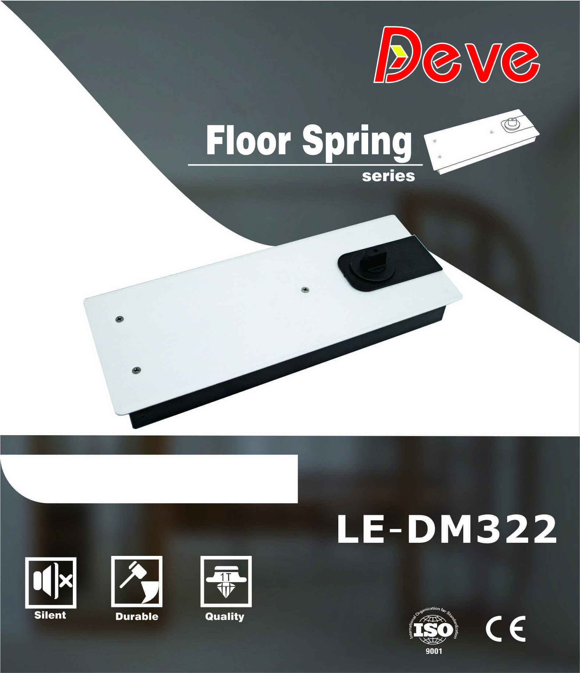 Hydraulic Glass Door Closer Heavy Duty China Manufacturer Floor Hinge  Patch Hinge Floor Spring