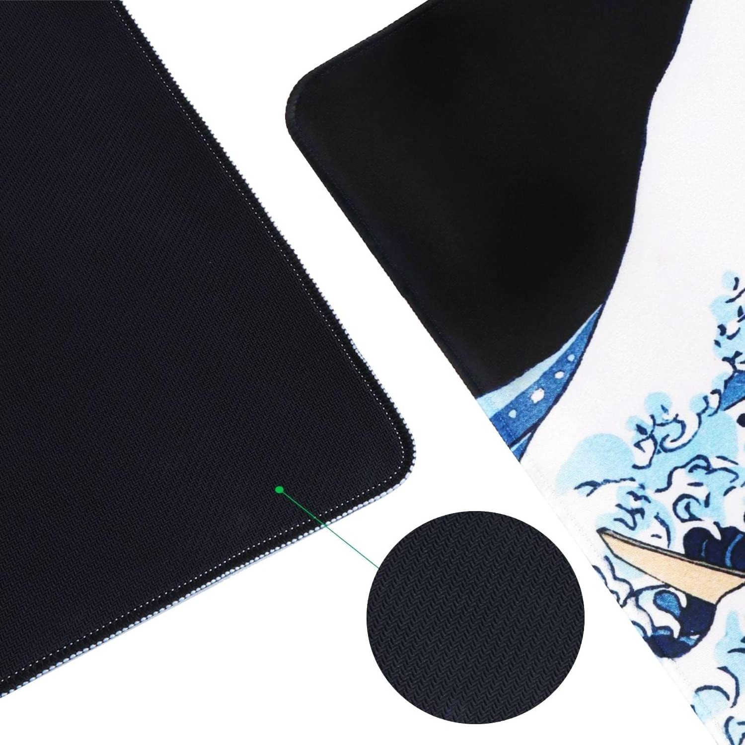 Lylong Custom Large Mouse Pad Extended Gaming Mouse Pad Non Slip Water Resistant Rubber Base Desk Mat