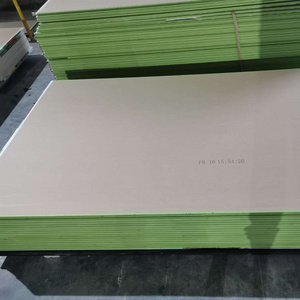 China Fire Rated Drywall  Partition Celling Plasterboard 9mm 12mm 16mm Gypsum Board