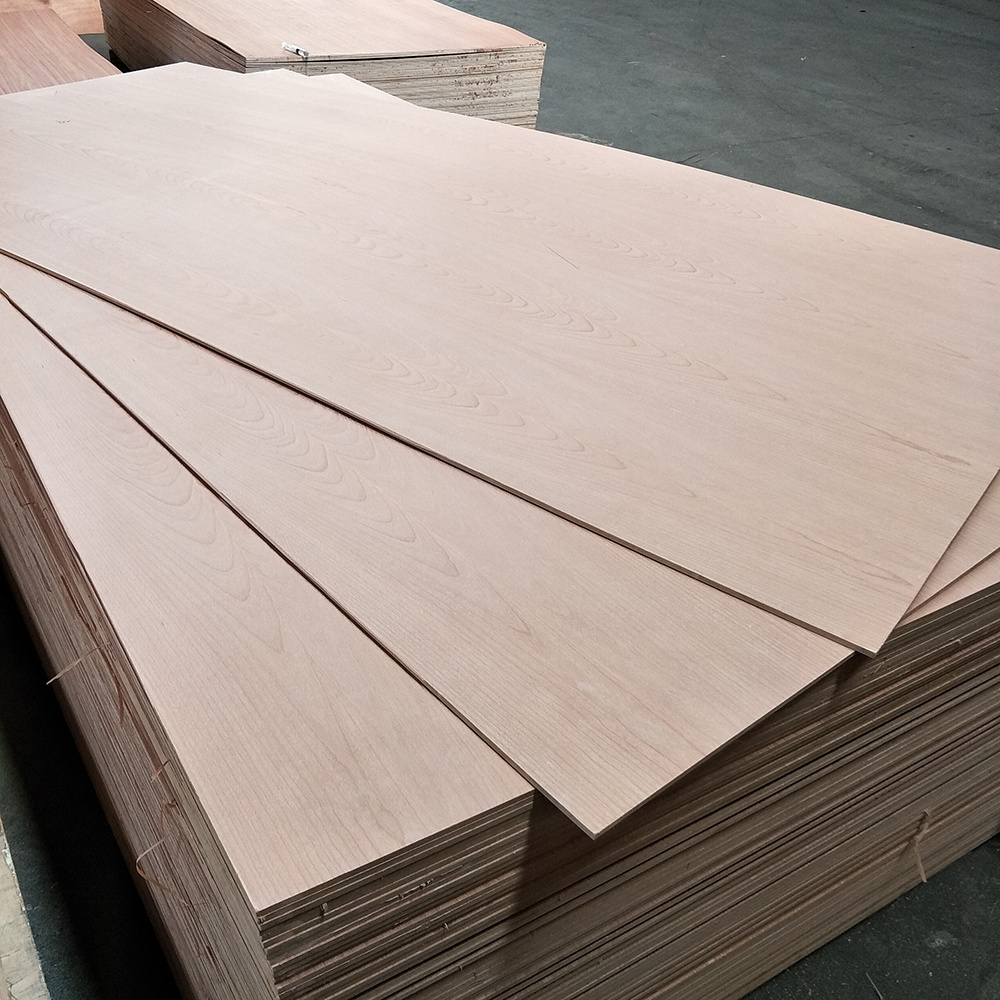 3mm 5mm 12mm 15mm 18mm plywood mdf with natural oak walnut teak veneer