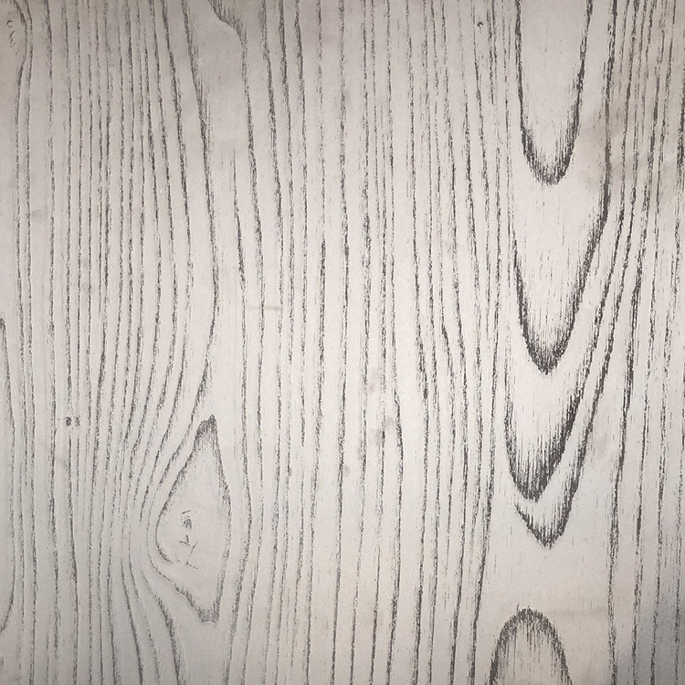 Decorative synchronous laminated melamine  faced recon engineered veneer