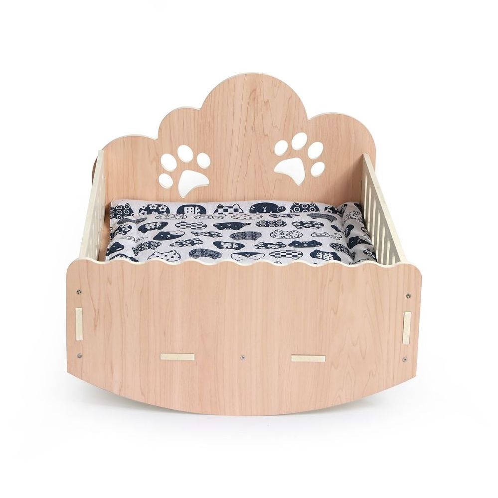 Good Quality Cat Bed Wooden Cat House Solid Pet Nest For Indoor Cat