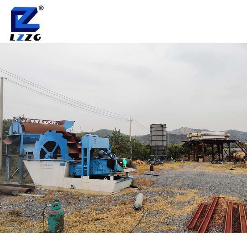 lzzg mobile sand washing plant for silica sand making