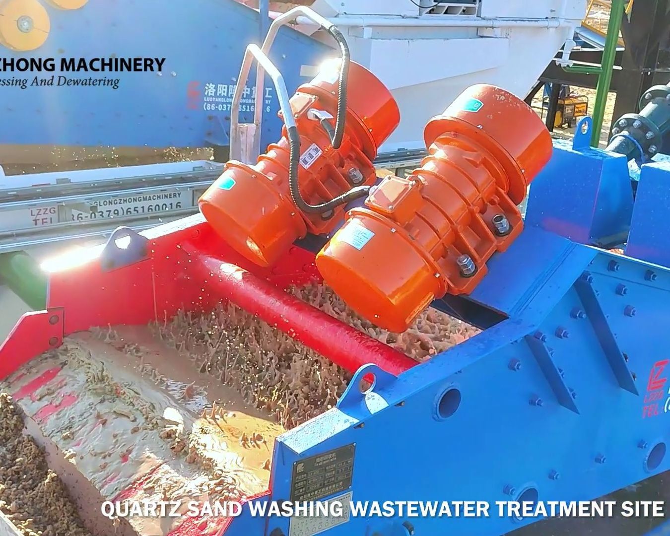 high efficiency river sand dewatering vibrating screen for wet sand dehydration best price