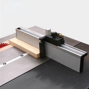 Miter Gauge Table Saw Router Angle Miter Gauge Guide Aluminium Fence Profile 450/600/800mm with Flip Stop for Woodworking Tools