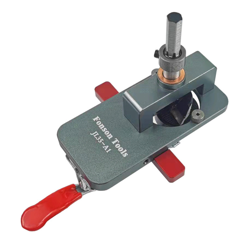 Upgrade Concealed Hinge Jig and 35mm Concealed Hinge Jig Bit Drilling Guide Locator for Face Frame Cabinet Cupboard Door