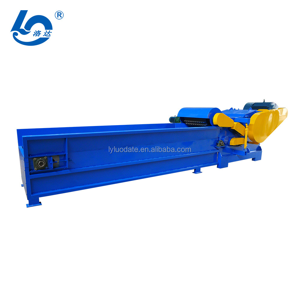 Waste wood palm leaf chipper shredder / round log shredder machine crusher / wood waste shredder chipping grinder