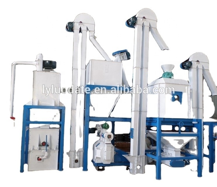 Luodate Durable in Use Poultry pellet feed production line/small feed mill plant/feed processing machine for cow pig chicken