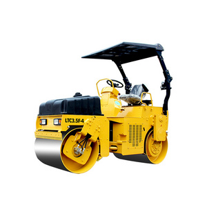 China mini road roller double drum road roller road machinery 1 ton 2 ton 3 ton asphalt rollers for sale