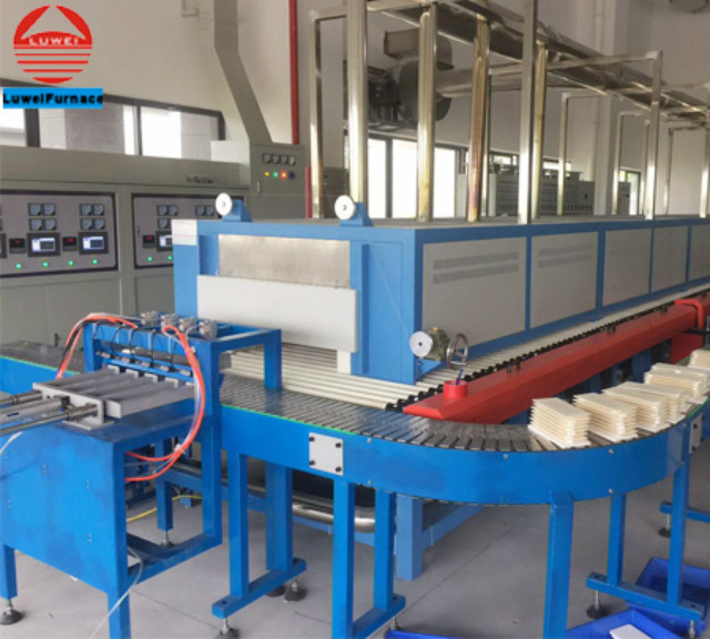 Continuous Production Roller Hearth Kilns for Cellphone Glass Ceramic Heat Treatment Furnace