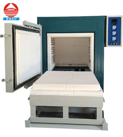 Industrial furnace ovens high temperature dewaxing bogie hearth furnace