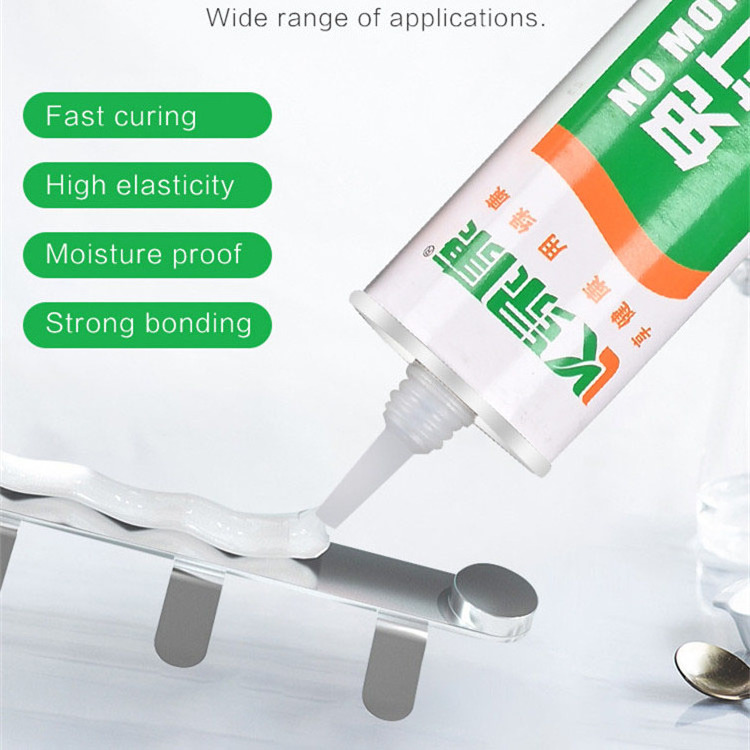 Green Health Heavy Duty Construction High Quality Power Fix Adhesive Glue Strong Bonding Power Nail-free Glue for wood metal