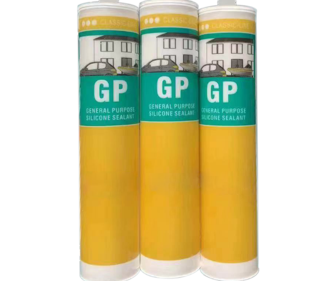 Adhesives Sealants Manufacture Hot Sale Glass Rubber GP Silicone Sealant Glue for Windows and Doors