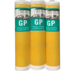 Adhesives Sealants Manufacture Hot Sale Glass Rubber GP Silicone Sealant Glue for Windows and Doors