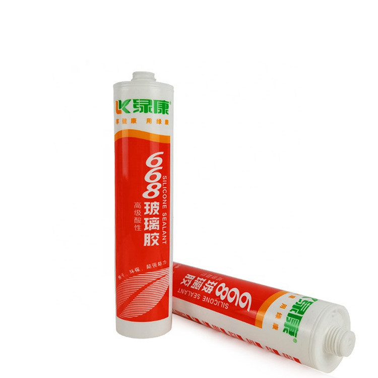 One component room temperature curing quick drying  acid silicone sealant  liquid silicone kitchen and bathroom glue