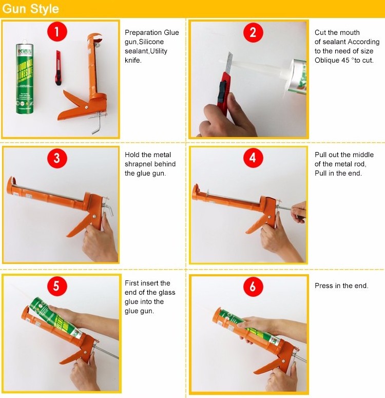 transparent no-nail adhesive for bonding plexiglass in the advertising industry