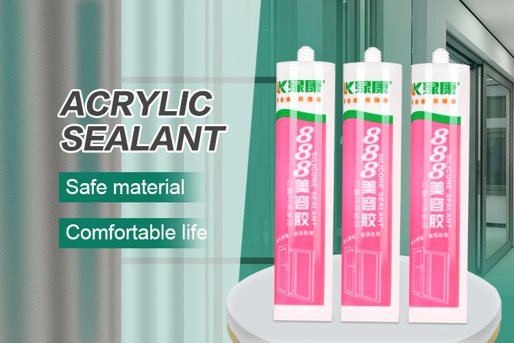 Acrylic Sealant Waterproof Factory Price Paintable Anti-crack Waterproof Acrylic Silicone Rain Proof Caulking