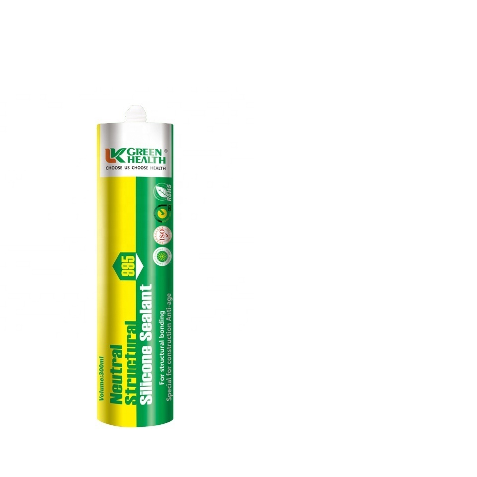 One component neutral silicone sealant for glass aluminum alloy stainless steel concrete ceramics wood  sealants adhesives