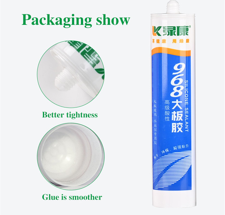 2023 Hot Product Acidic Silicone Sealant Silicon Glue For Glass