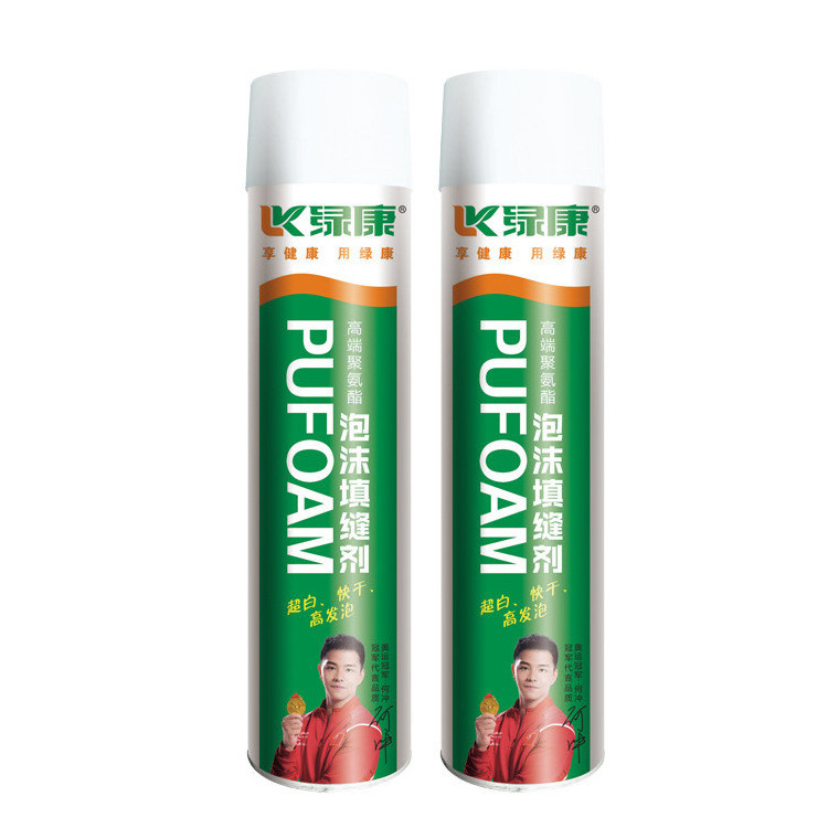 Green Health OEM Waterproof ECO Flexible Spray Foam Insulation Sealant Liquid PU Foam Adhesive Polyurethane Foam