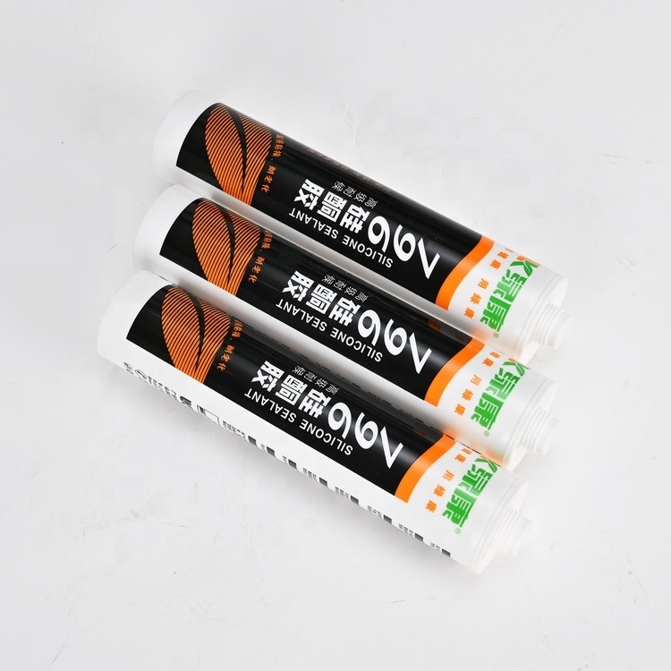 Neutral Silicone Sealant Aluminium Clear Transparent Waterproof Weatherproof Silicone Sealant Construction Adhesives