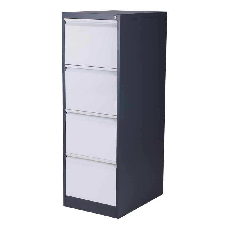 Metal Kd Steel China factory manufacturer office furniture 4 drawers vertical steel filling cabinet