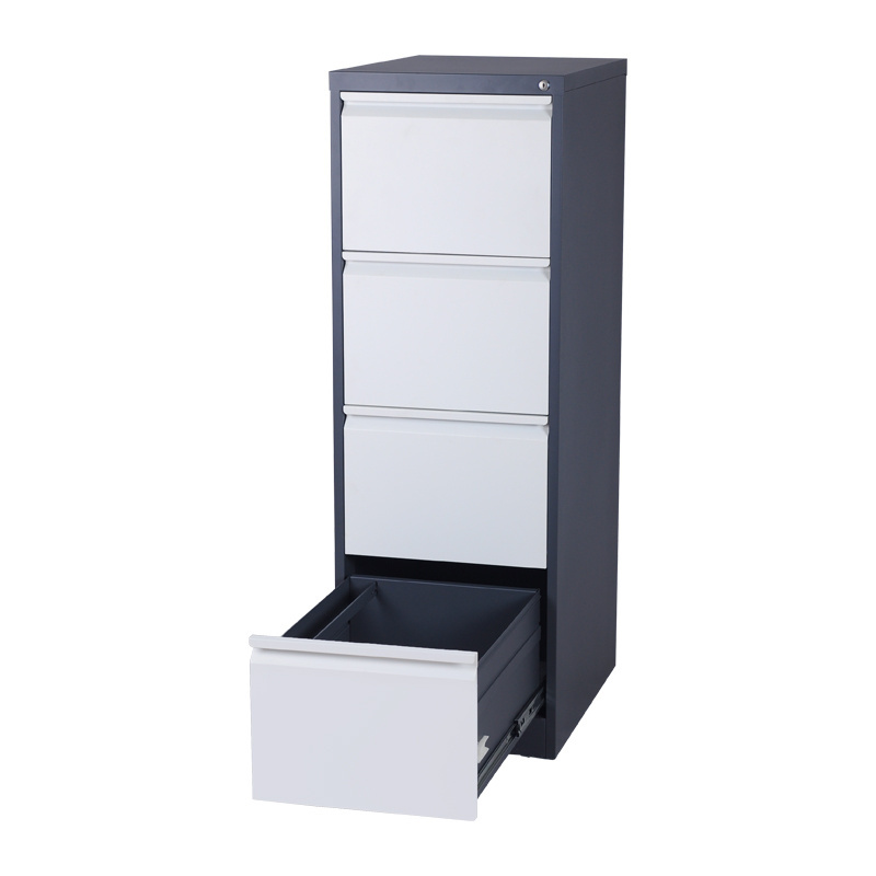 Metal Kd Steel China factory manufacturer office furniture 4 drawers vertical steel filling cabinet