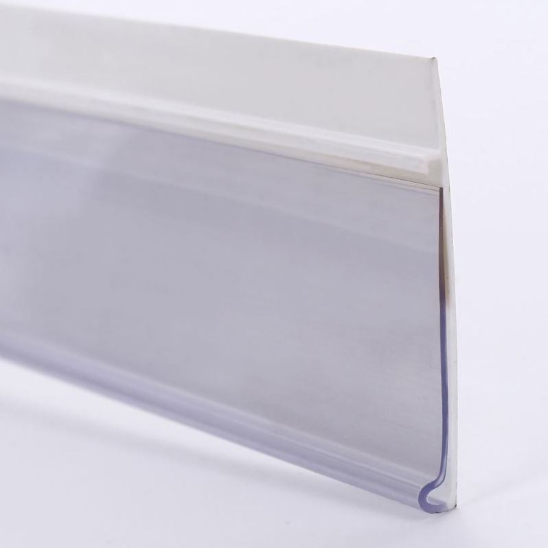 LYL plastic shelf edge label holder price tag holder for shelves price label holder