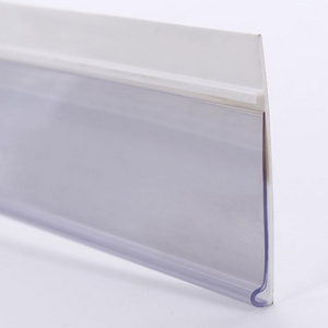 LYL plastic shelf edge label holder price tag holder for shelves price label holder