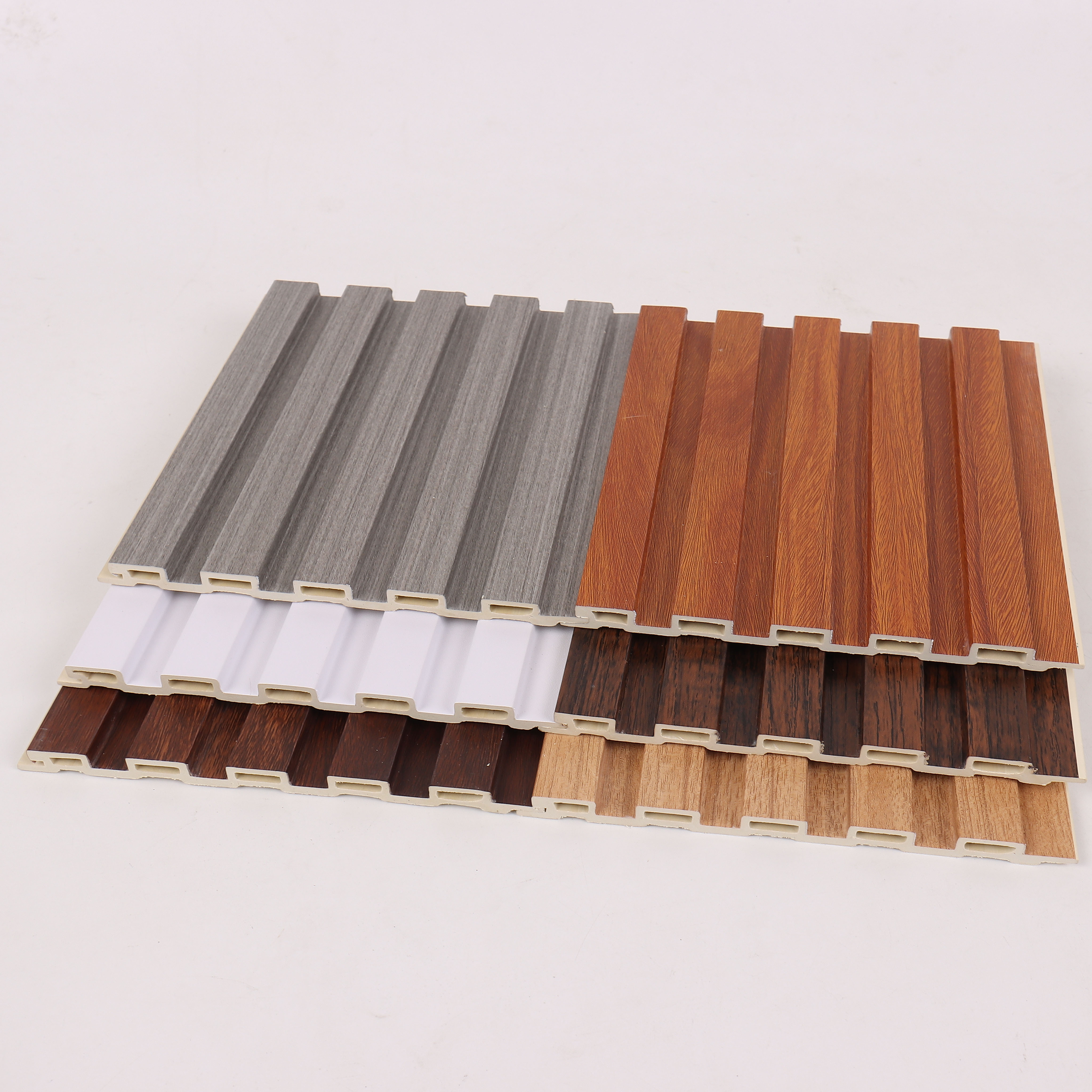 WPC PVC Wood Coating Interior Decorative Wall Panel