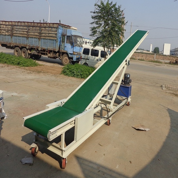 mobile belt conveyors for Container Truck loading unloading