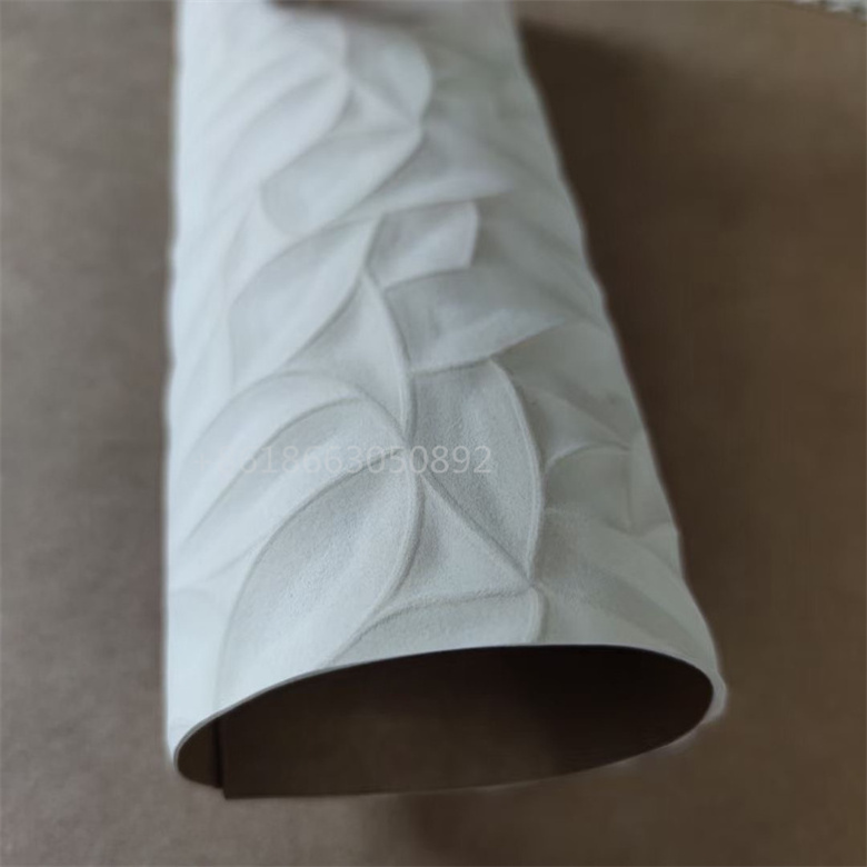 Curved fluted panel flexible wall panel for furniture decoration