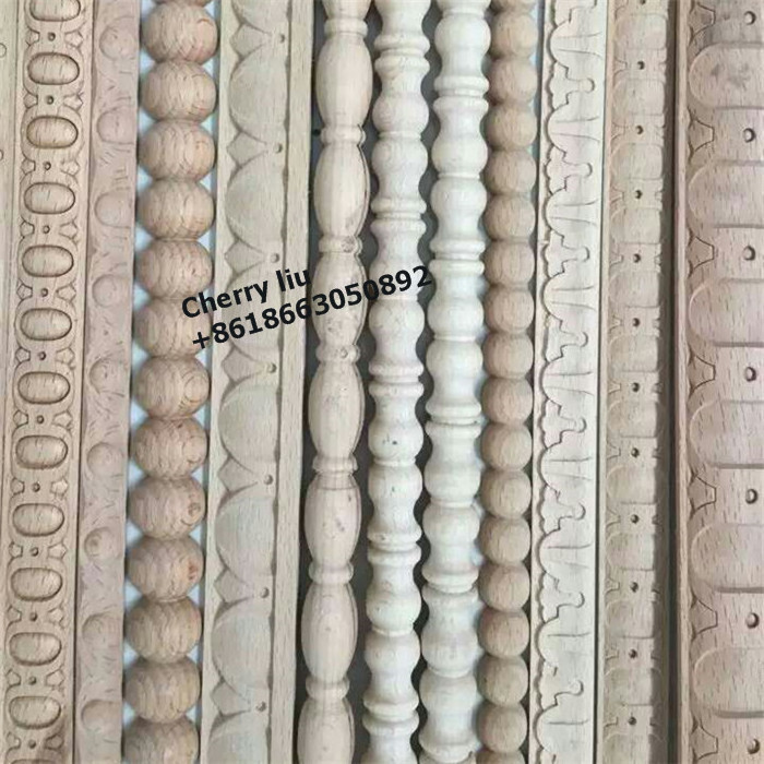 Decorative corner frame furniture moulding wood inlays strips