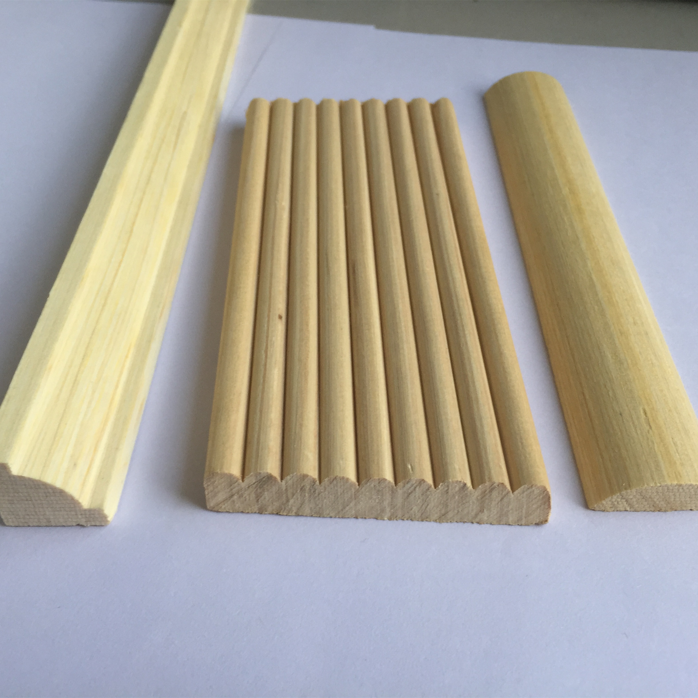 Decoative wooden moldings wood inlay strips furniture molding