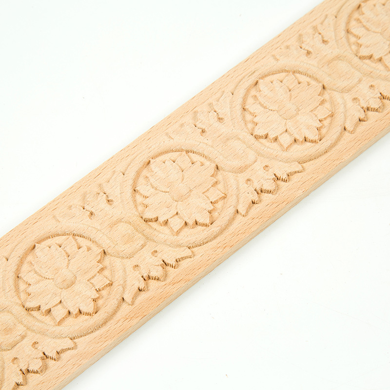 decorative CNC Carved Wood Crown frame Moulding ceiling corner molding