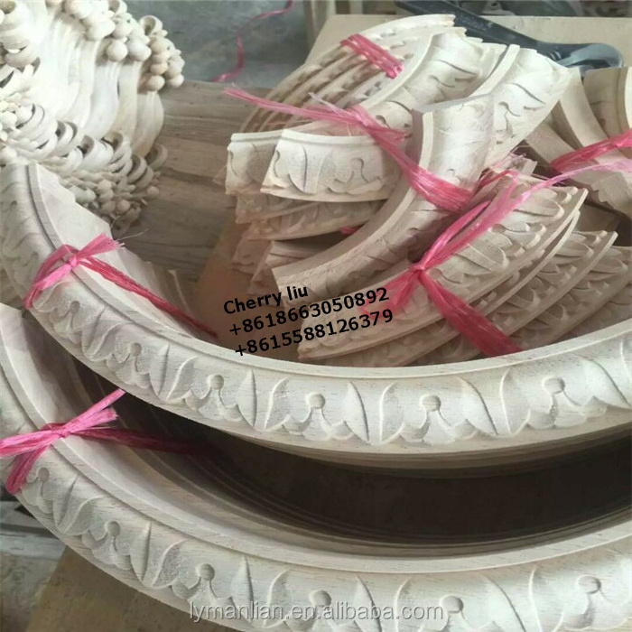 Decorative Carved Wood Crown Mouldings Wood Trim Molding