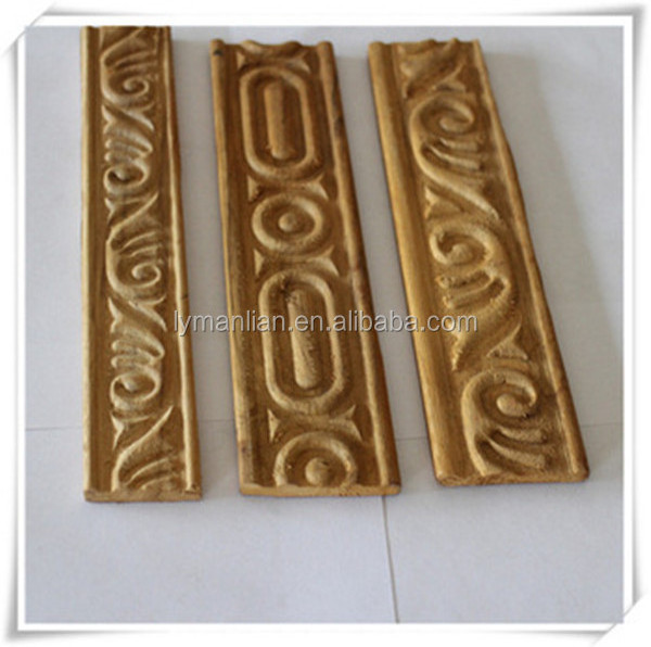 teak wood moulding/ wood inlay strips