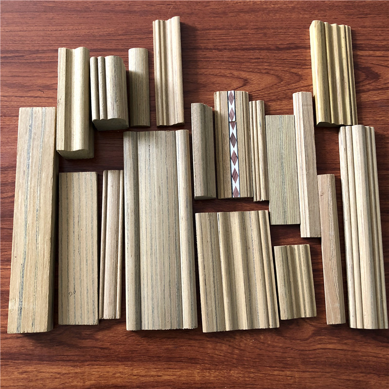 recon wood inlay strips moulding Linyi Baiyi Wood