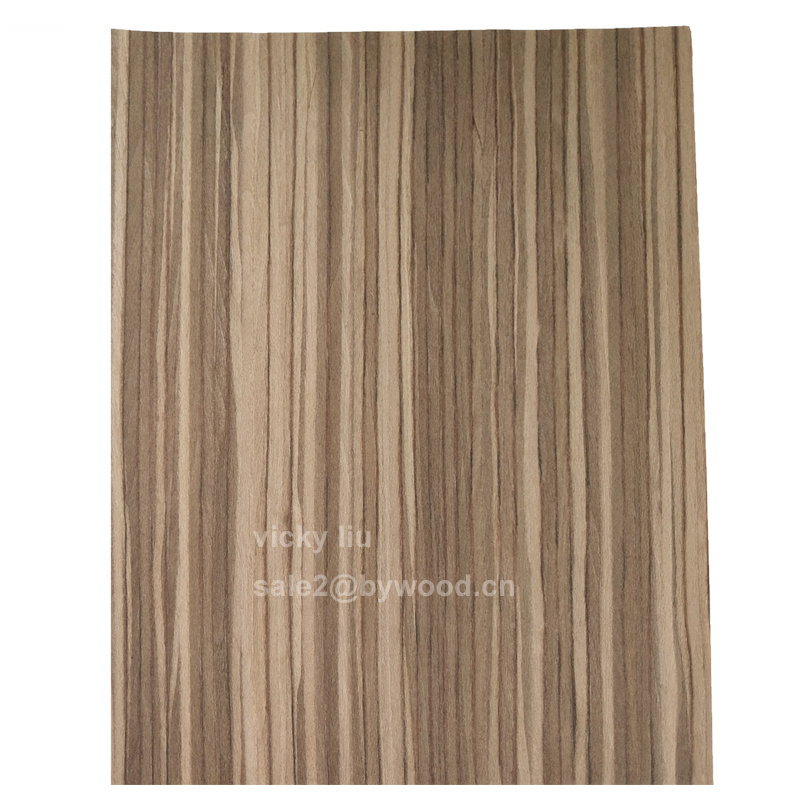 Furniture surface cover veneer recon Indonesia ebony wood veneers