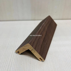 Decorative engineered teak wood ceiling molding antique wood door trim