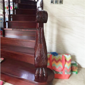 Decorative Wood Handrail Wood Roman Balusters