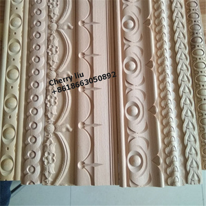 Decorative corner frame furniture moulding wood inlays strips