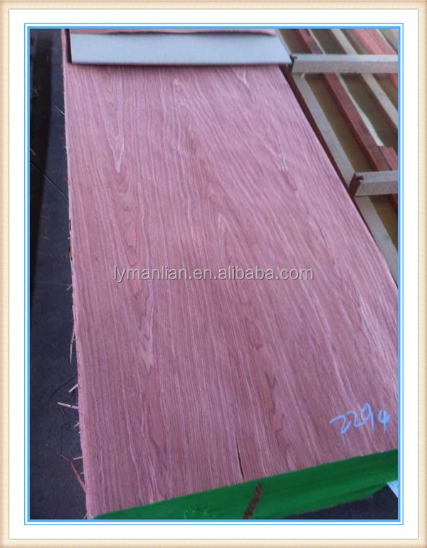 mahogany wood price veneers/red beech oak wood veneer/artificial wood veneer