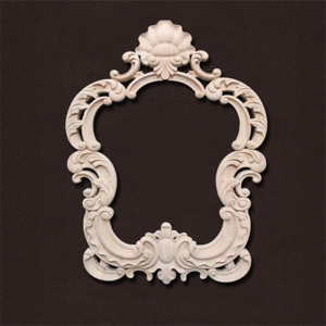 Hand Carved Antique Wood Mirror Frames