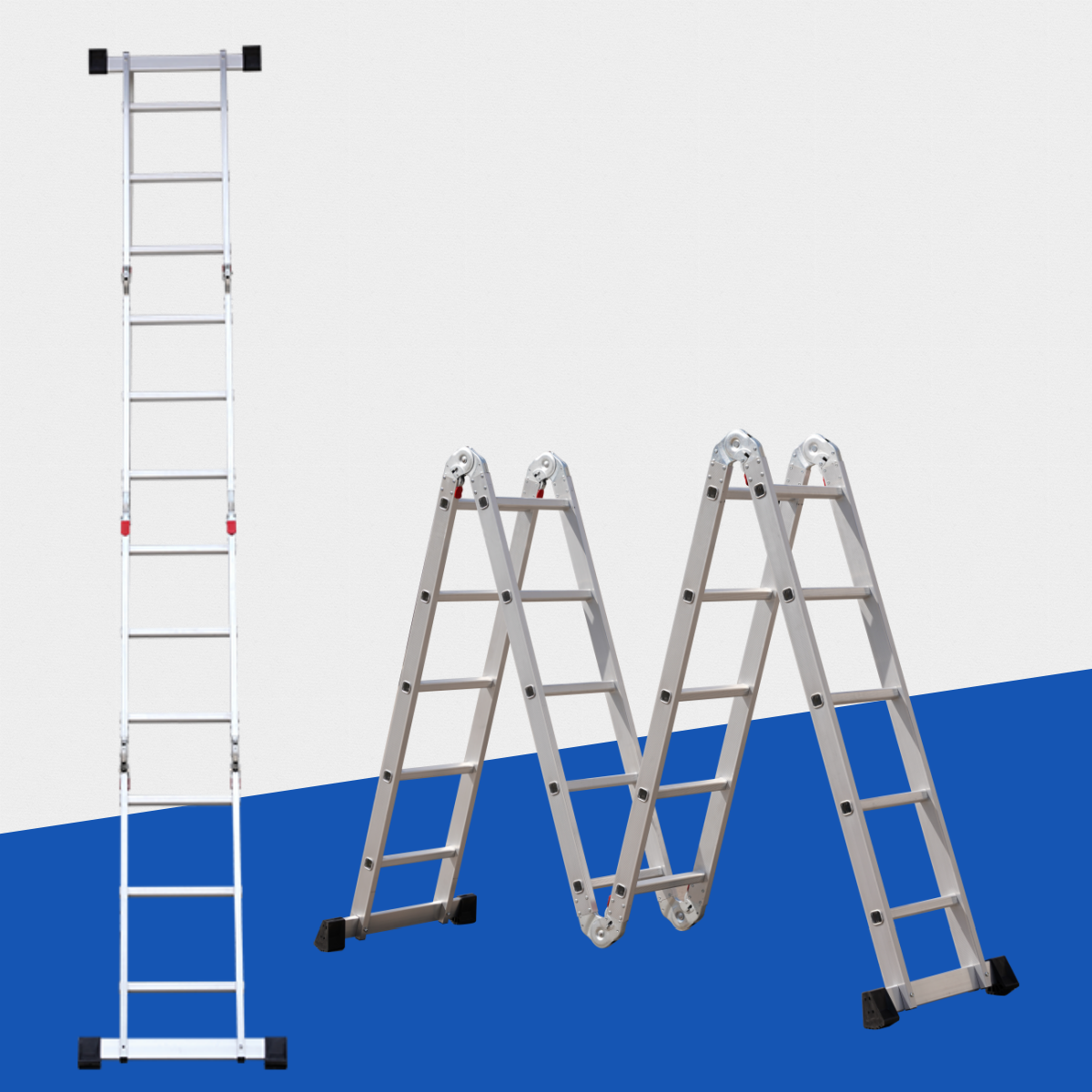 4x5 collapsible folding multipurposal portability ladder foldability attic stairs step